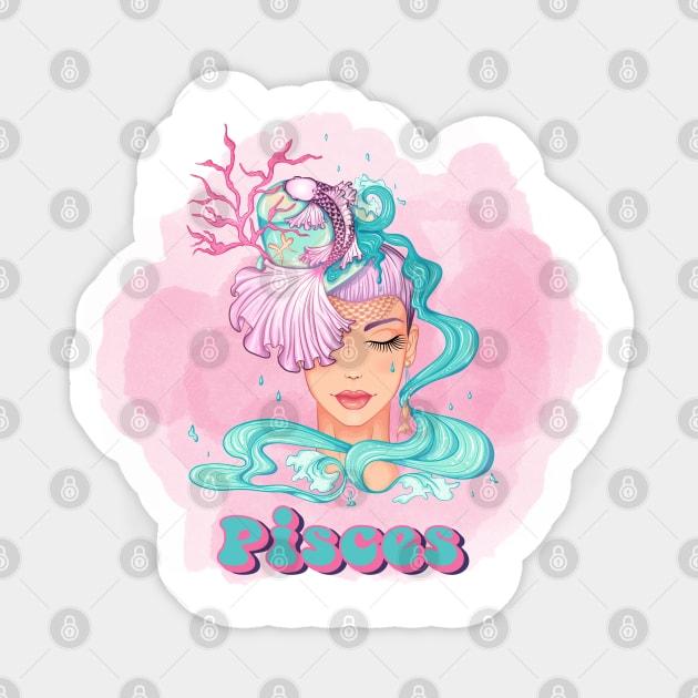 pisces Sticker by Detox5